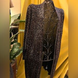 Leopard knit Cardigan